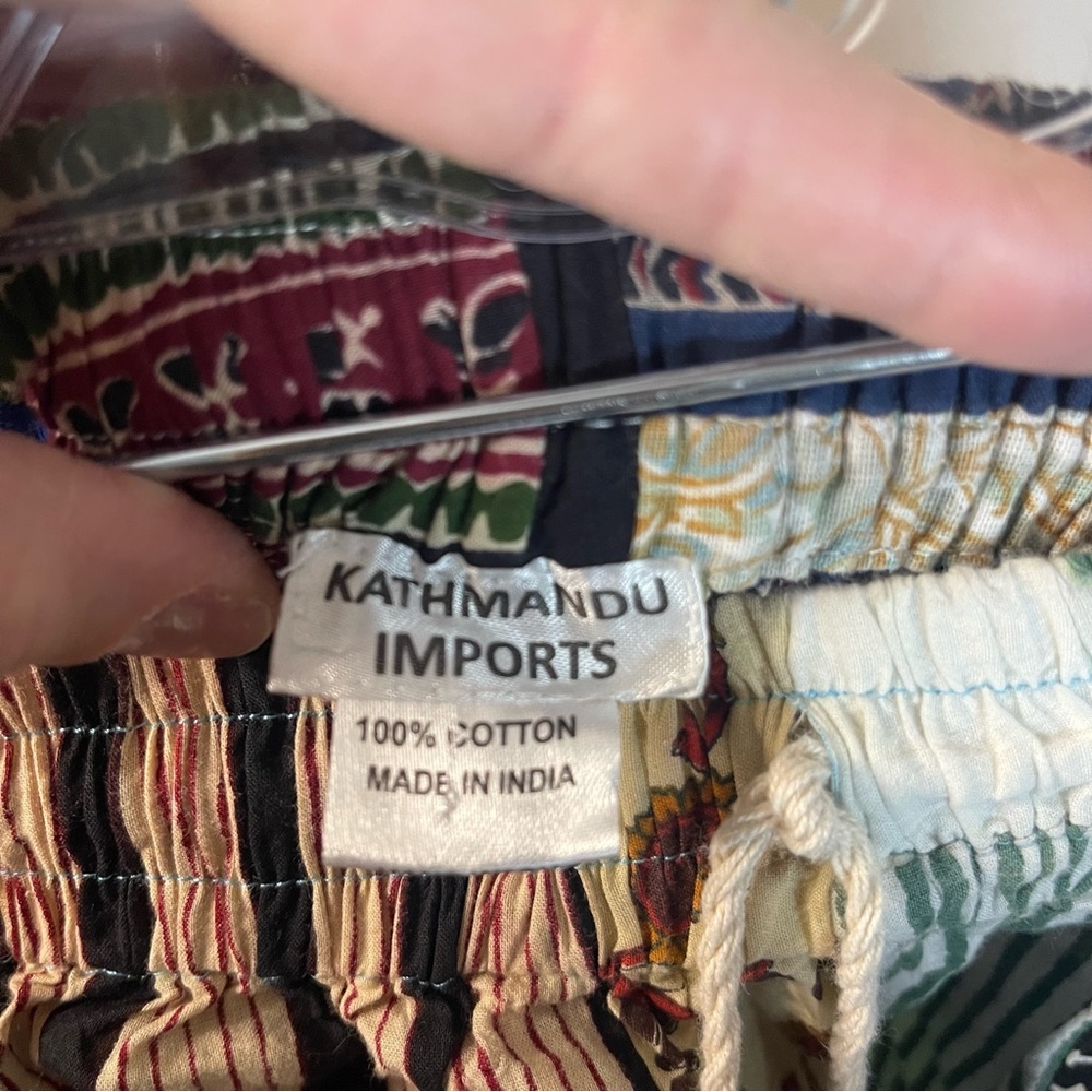 Kathmandu Multicolor Patchwork Pants - image 5